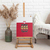 Funny Pierogi Squad Canvas Wall Art Polish Pride Food Humor
