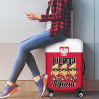 Funny Pierogi Squad Luggage Cover Polish Pride Food Humor