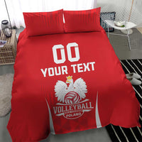 Custom Poland Volleyball Bedding Set Bialo–Czerwoni Go Champions