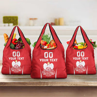 Custom Poland Volleyball Grocery Bag Bialo–Czerwoni Go Champions