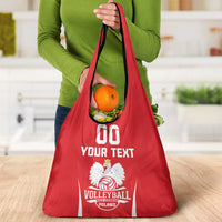 Custom Poland Volleyball Grocery Bag Bialo–Czerwoni Go Champions