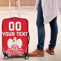Custom Poland Volleyball Luggage Cover Bialo–Czerwoni Go Champions