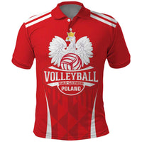 Custom Poland Volleyball Polo Shirt Bialo–Czerwoni Go Champions