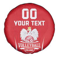 Custom Poland Volleyball Spare Tire Cover Bialo–Czerwoni Go Champions
