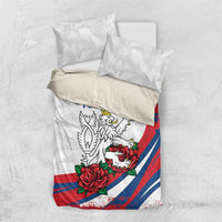 Personalized Czech Republic Bedding Set Pravda Vitezi With Rose