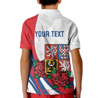 Personalized Czech Republic Kid Polo Shirt Pravda Vitezi With Rose