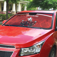 Switzerland Ice Hockey Auto Sun Shade La Nati World Glory