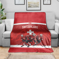 Switzerland Ice Hockey Blanket La Nati World Glory