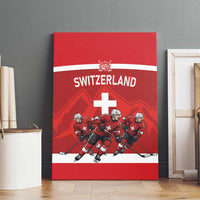 Switzerland Ice Hockey Canvas Wall Art La Nati World Glory