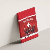 Switzerland Ice Hockey Canvas Wall Art La Nati World Glory