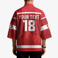 Custom Switzerland Ice Hockey Kimono La Nati World Glory