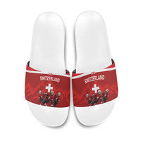 Switzerland Ice Hockey Slide Sandals La Nati World Glory