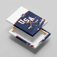 USA Ice Hockey Canvas Wall Art American Power 2026 Edition