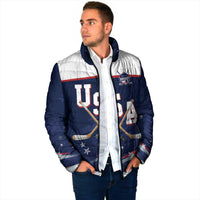 Custom USA Ice Hockey Padded Jacket American Power 2026 Edition