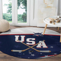USA Ice Hockey Round Carpet American Power 2026 Edition
