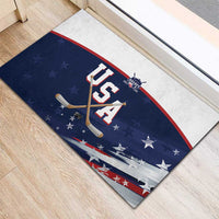 USA Ice Hockey Rubber Doormat American Power 2026 Edition