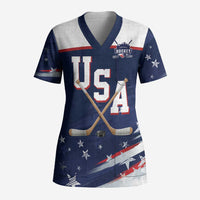 Custom USA Ice Hockey Scrub Top American Power 2026 Edition