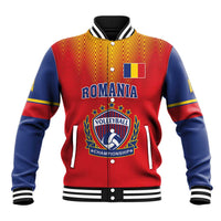 Custom Romania Volleyball Baseball Jacket Sporty Style