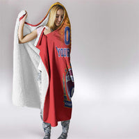 Custom Romania Volleyball Hooded Blanket Sporty Style