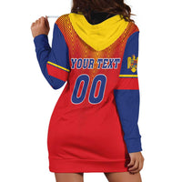 Custom Romania Volleyball Hoodie Dress Sporty Style