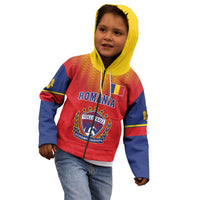 Custom Romania Volleyball Kid Hoodie Sporty Style