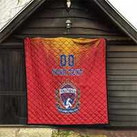 Custom Romania Volleyball Quilt Sporty Style