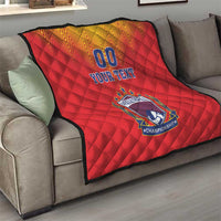Custom Romania Volleyball Quilt Sporty Style