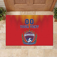 Custom Romania Volleyball Rubber Doormat Sporty Style