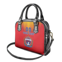 Custom Romania Volleyball Shoulder Handbag Sporty Style