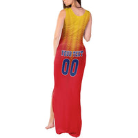 Custom Romania Volleyball Tank Maxi Dress Sporty Style