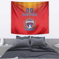 Custom Romania Volleyball Tapestry Sporty Style