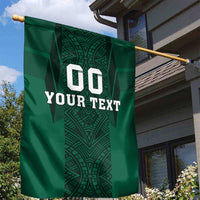 Custom Mexico Football Garden Flag El Tricolor Go Champions Aztec Pattern