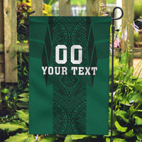 Custom Mexico Football Garden Flag El Tricolor Go Champions Aztec Pattern