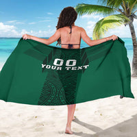 Custom Mexico Football Sarong El Tricolor Go Champions Aztec Pattern