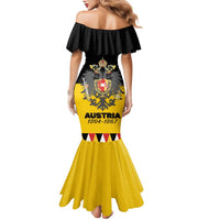 Austrian Empire 1804–1867 Family Matching Mermaid Dress and Hawaiian Shirt Flag Style