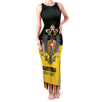 Austrian Empire 1804–1867 Family Matching Tank Maxi Dress and Hawaiian Shirt Flag Style