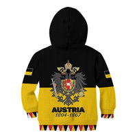 Austrian Empire 1804–1867 Kid Hoodie Flag Style