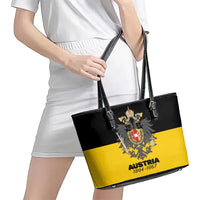Austrian Empire 1804–1867 Leather Tote Bag Flag Style