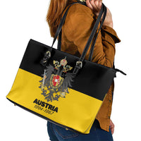 Austrian Empire 1804–1867 Leather Tote Bag Flag Style