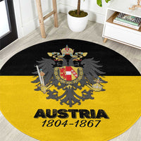 Austrian Empire 1804–1867 Round Carpet Flag Style
