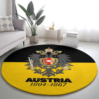 Austrian Empire 1804–1867 Round Carpet Flag Style