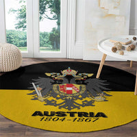 Austrian Empire 1804–1867 Round Carpet Flag Style