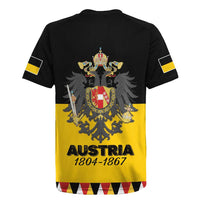Austrian Empire 1804–1867 Rugby Jersey Flag Style