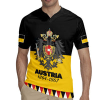 Austrian Empire 1804–1867 Rugby Jersey Flag Style