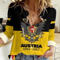 Austrian Empire 1804–1867 Women Casual Shirt Flag Style