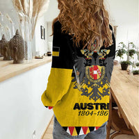 Austrian Empire 1804–1867 Women Casual Shirt Flag Style