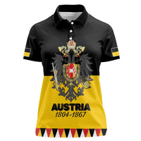 Austrian Empire 1804–1867 Women Polo Shirt Flag Style