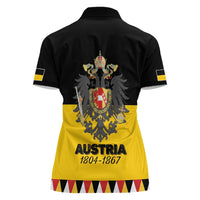 Austrian Empire 1804–1867 Women Polo Shirt Flag Style