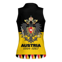 Austrian Empire 1804–1867 Women Sleeveless Polo Shirt Flag Style