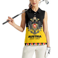 Austrian Empire 1804–1867 Women Sleeveless Polo Shirt Flag Style